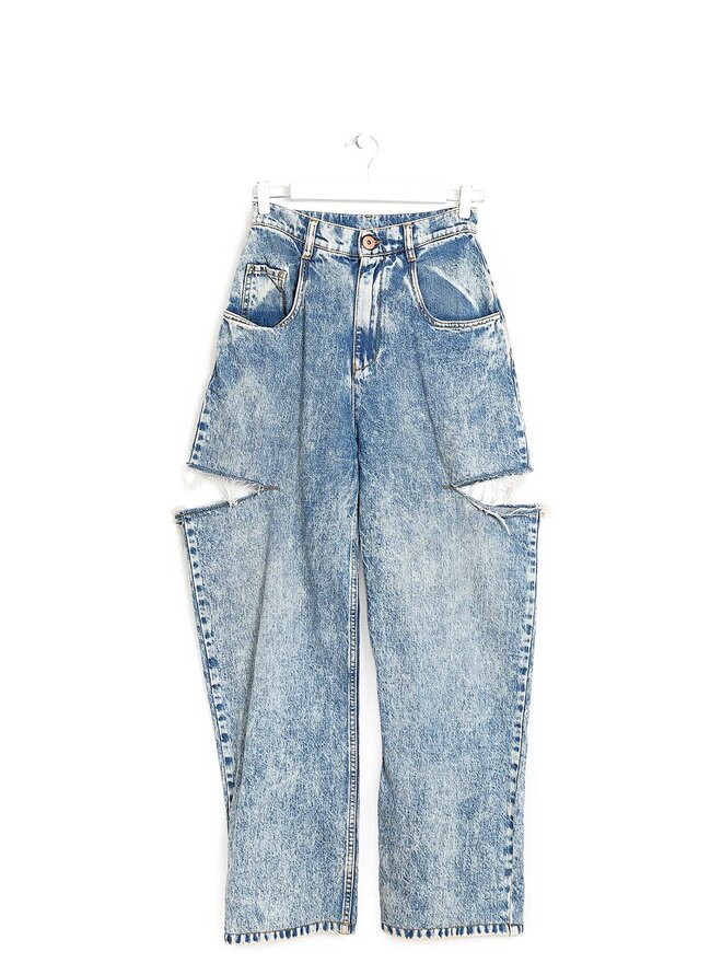 Maison Margiela Pantalon Longueur Complète Délavé Acide
