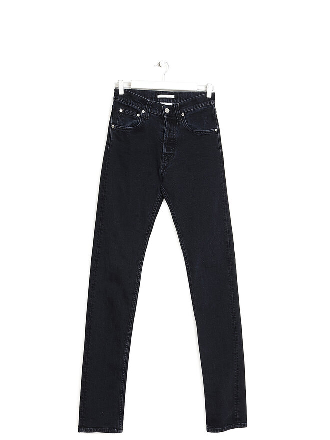 HELMUT LANG High Rise Straight Leg Jeans