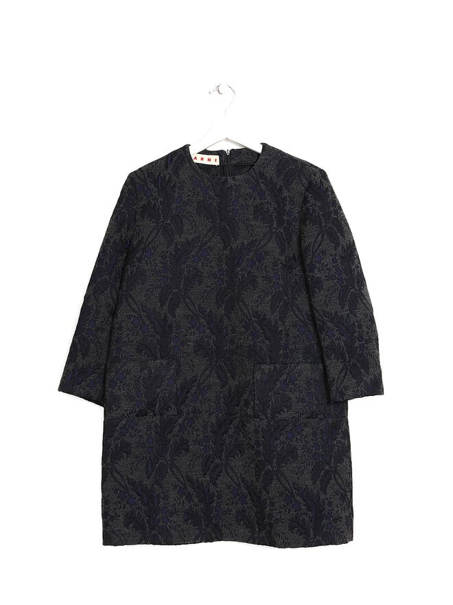 MARNI Robe Texturée à motifs floraux