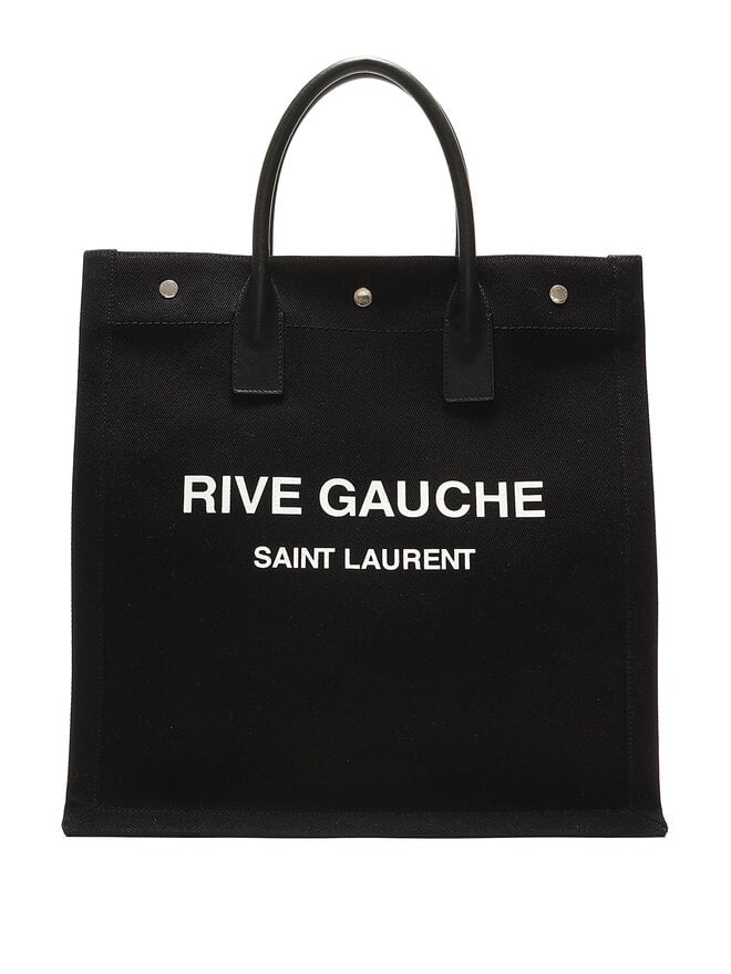 SAINT LAURENT Sac Cabas Rive Gauche en Toile
