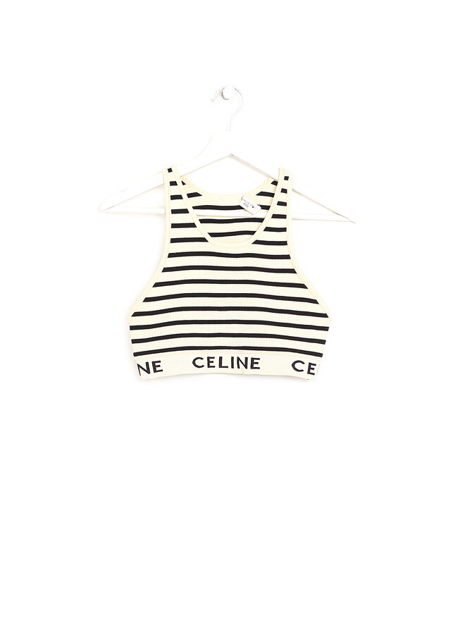 CELINE Débardeur Rayé