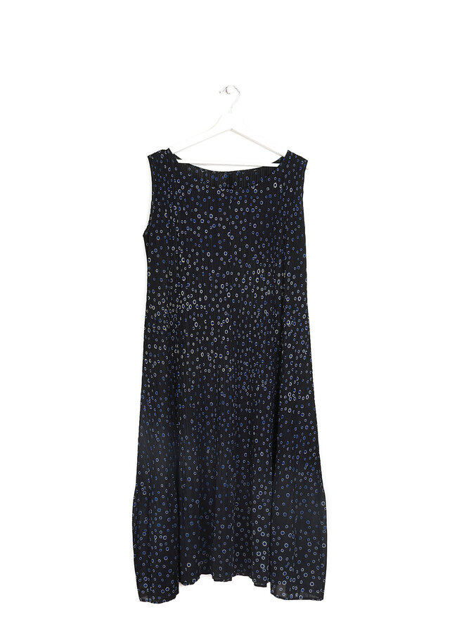PLEATS PLEASE Robe Midi à Pois