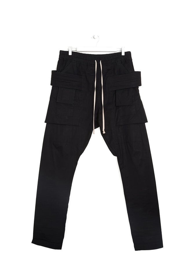 Rick Owens Pantalon cargo noir