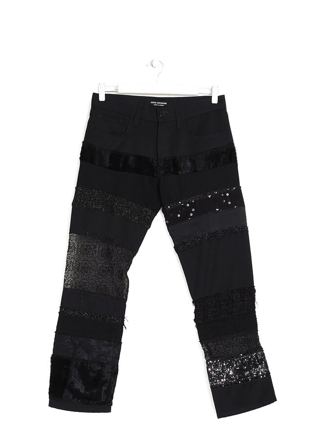 JUNYA WATANABE COMME des GARÇONS Pantalon à panneaux en laine