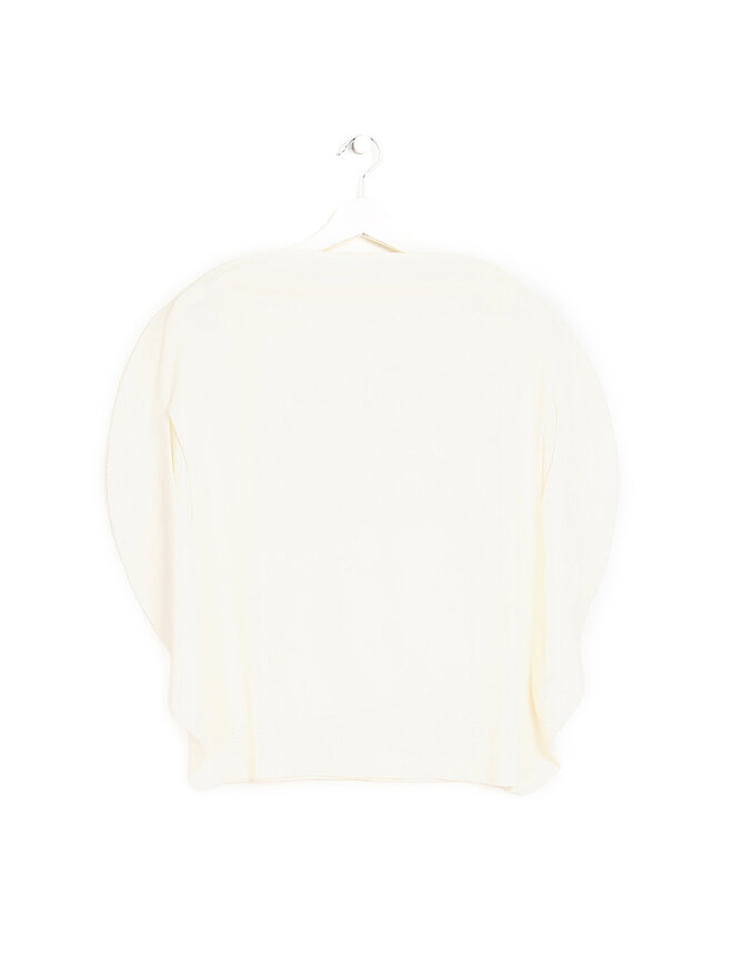 ISSEY MIYAKE Issey Miyake White Pleated Top