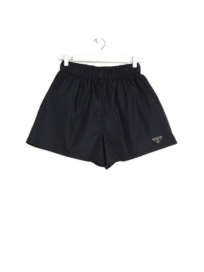 PRADA Shorts taille haute en Re-Nylon