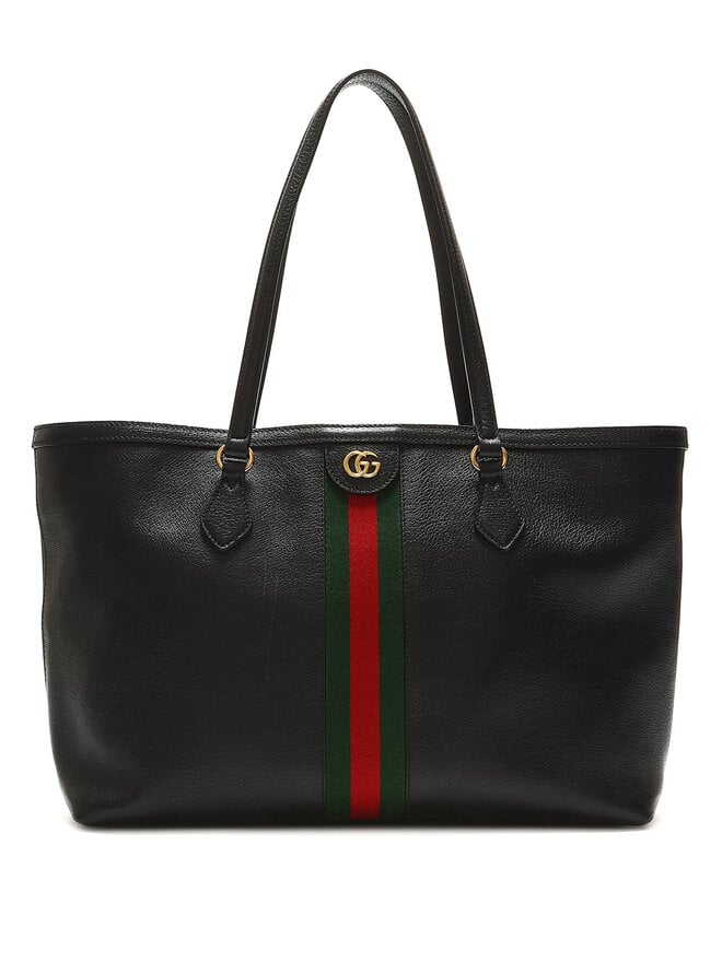 GUCCI Cabas en Cuir Grainé