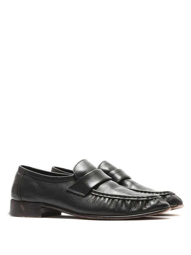 THE ROW Classic Leather Loafers