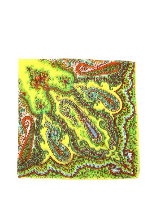ETRO Paisley Silk Scarf