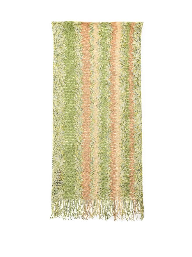 MISSONI Zigzag Knit Scarf