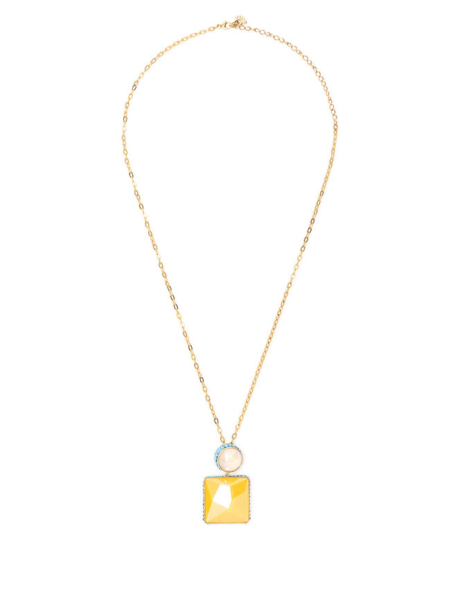 Swarovski Collier à pendentif cristal Orbita