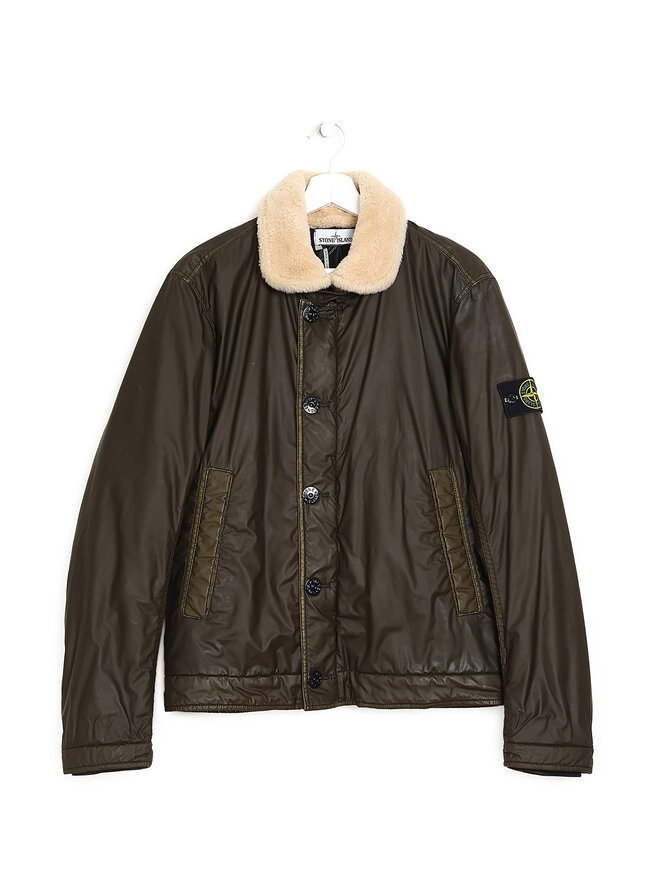 STONE ISLAND Veste de vol Mussola Gommata Sherling