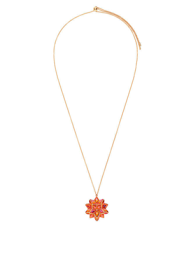 Swarovski Gold-Tone Pendant Necklace
