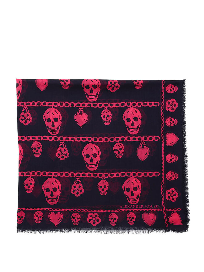 Alexander McQueen Skull Pattern Scarf