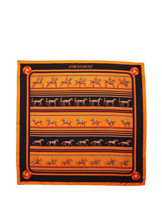 HERMÈS Foulard en Soie Séquences