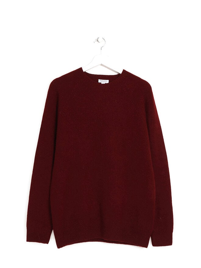Sunspel Lambswool Crew Neck Sweater