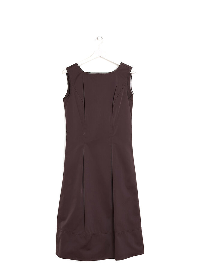 MaxMara MaxMara Sleeveless Silk Blend Dress