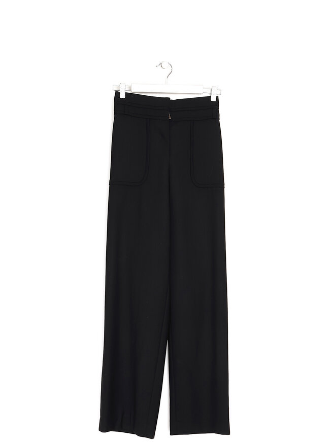 Yves Saint Laurent Rive Gauche Fitted YSL Trousers
