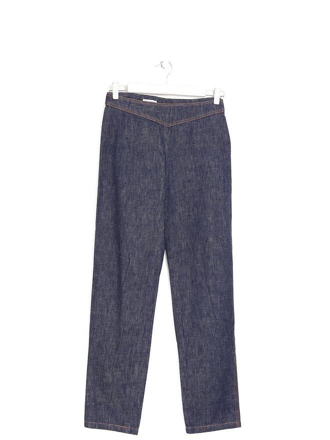 DRIES VAN NOTEN Straight-Leg Ankle-Length Denim Jeans