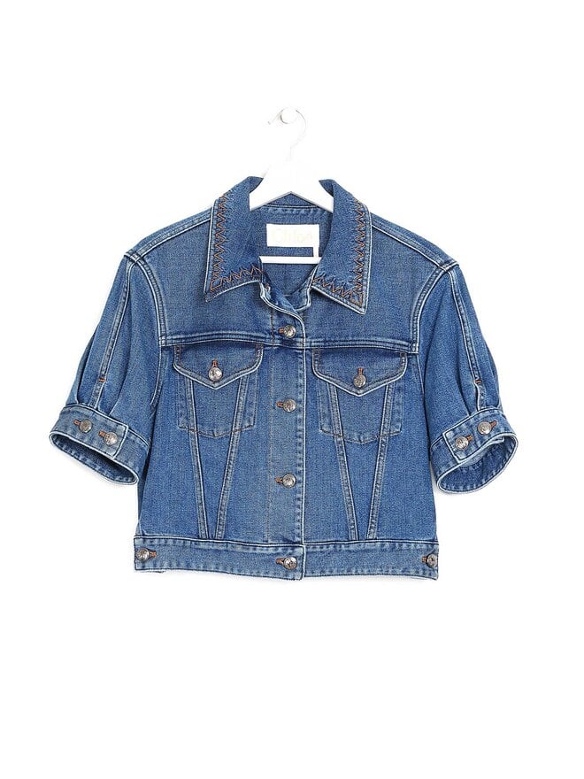 Chloé Night Blue Denim Jacket