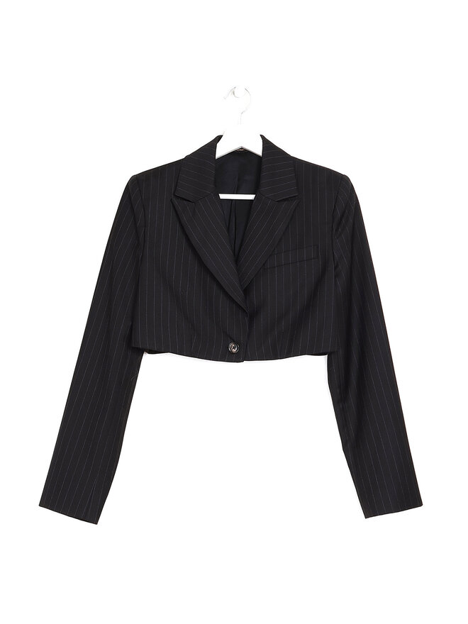 Kiki de Montparnasse Veste en laine à rayures