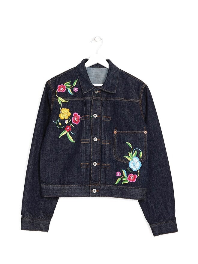 KENZO Kenzo Wildflower Denim Jacket
