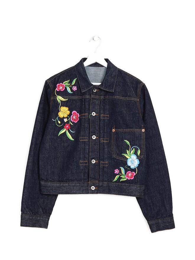 KENZO Veste en Denim Kenzo Wildflower