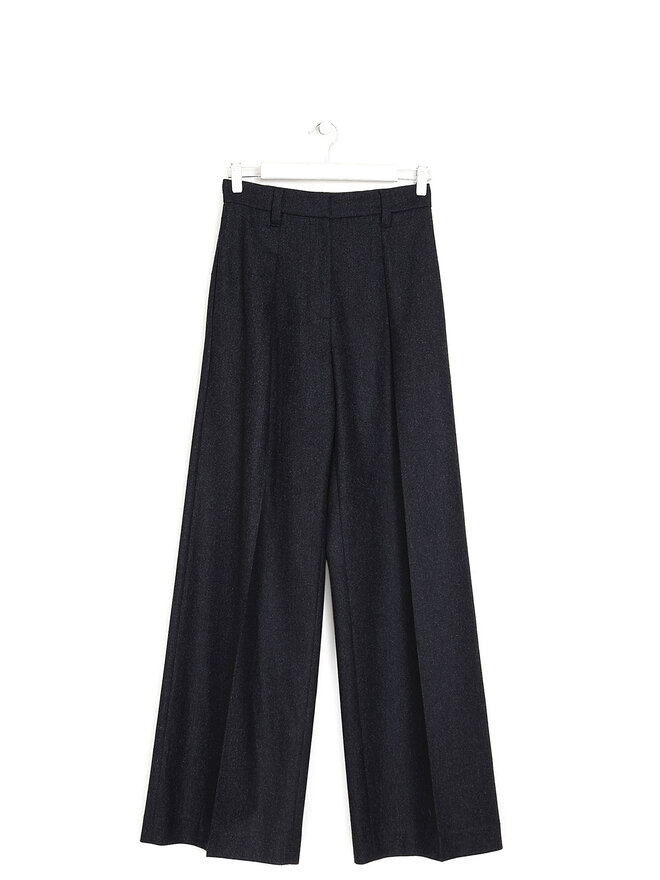 BRUNELLO CUCINELLI Pantalon Ajusté en Laine Vierge