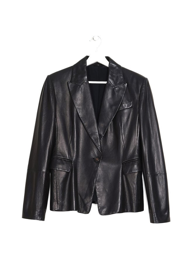 BRUNELLO CUCINELLI Veste en cuir Brunello Cucinelli