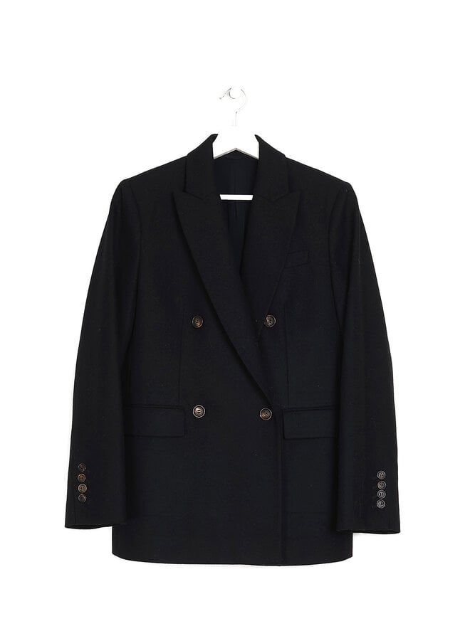 BRUNELLO CUCINELLI Veston Croisé en Laine et Cachemire