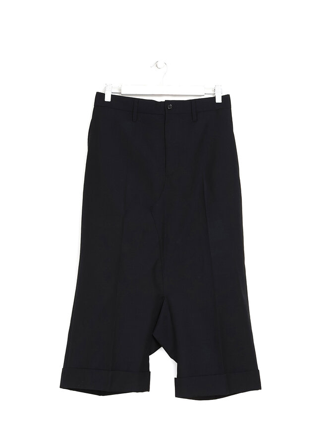 JUNYA WATANABE COMME des GARÇONS Wool Mohair Drop Crotch Shorts