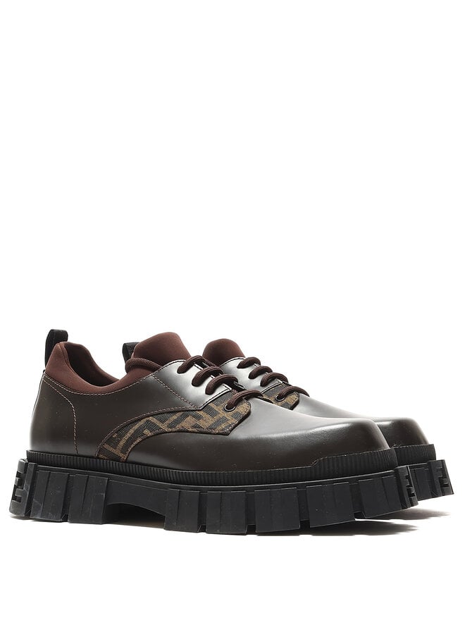 FENDI Baskets Basses Logo Fendi