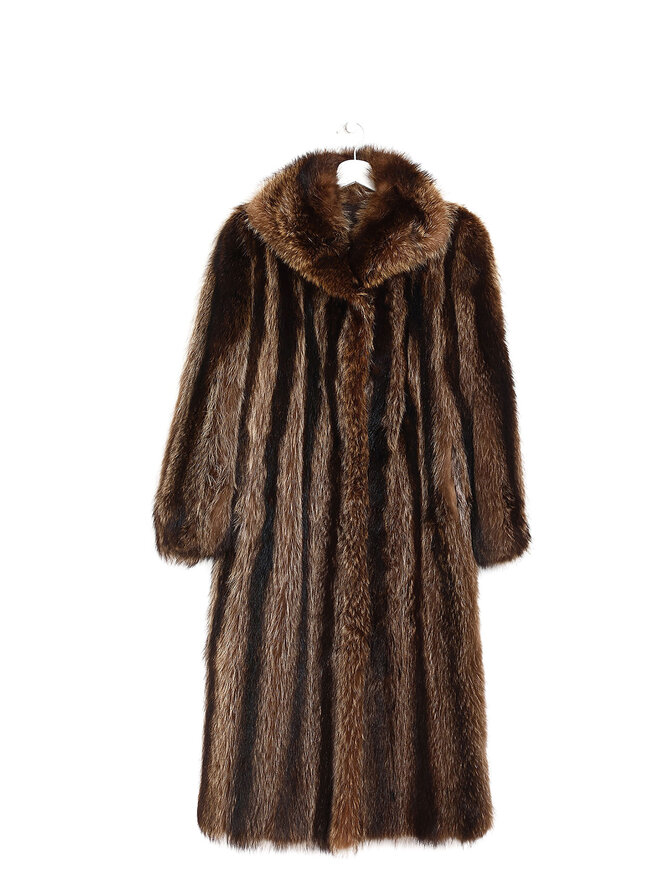 Fourrure Raccoon Fur Coat