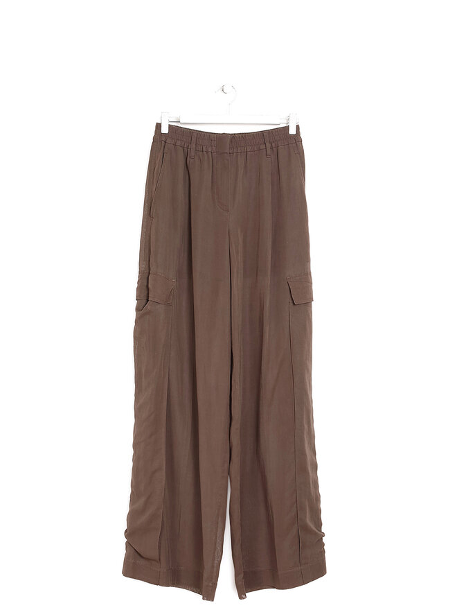 BRUNELLO CUCINELLI Elastic Waist Cotton Trousers