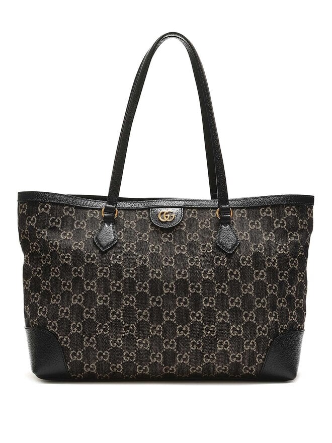 GUCCI GG Supreme Canvas Tote Bag