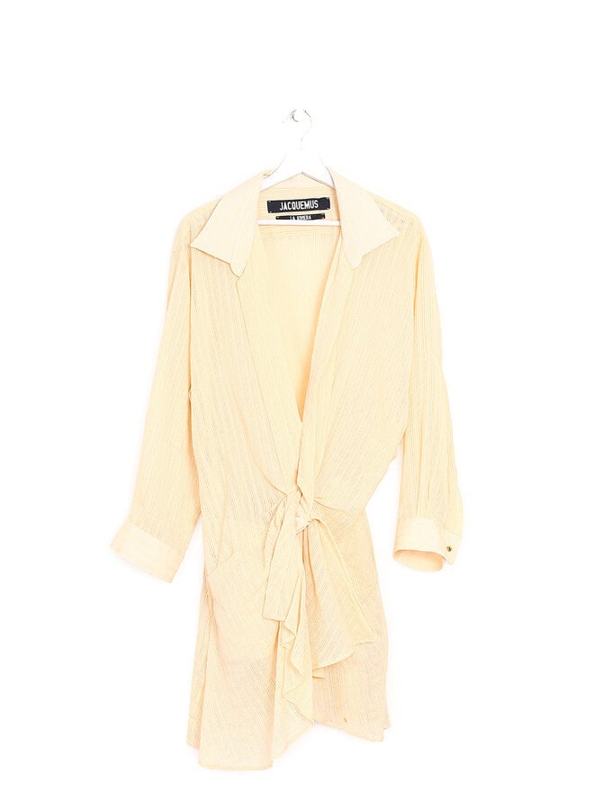 JACQUEMUS La Riviera Shirt Dress