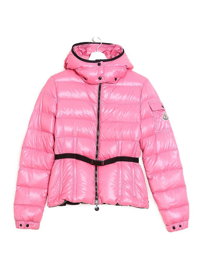 MONCLER Doudoune Rose avec Capuche