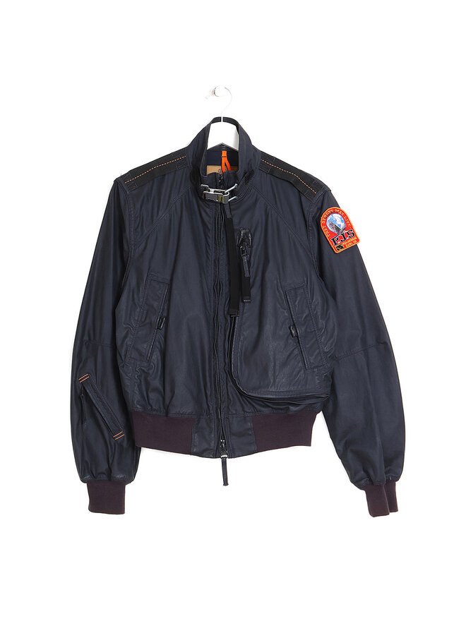 Parajumpers Blouson Bomber Noir en Coton