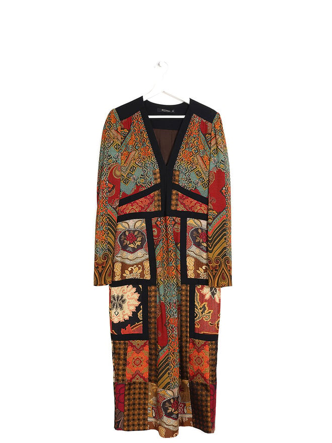 ETRO Abstract Pattern Dress