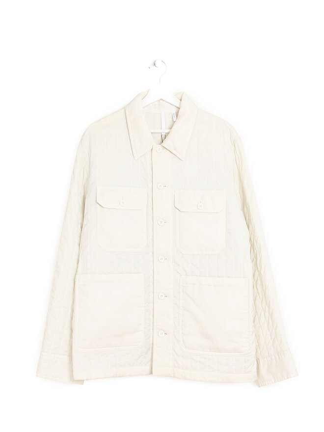 HELMUT LANG Off-White Quilted Jacket
