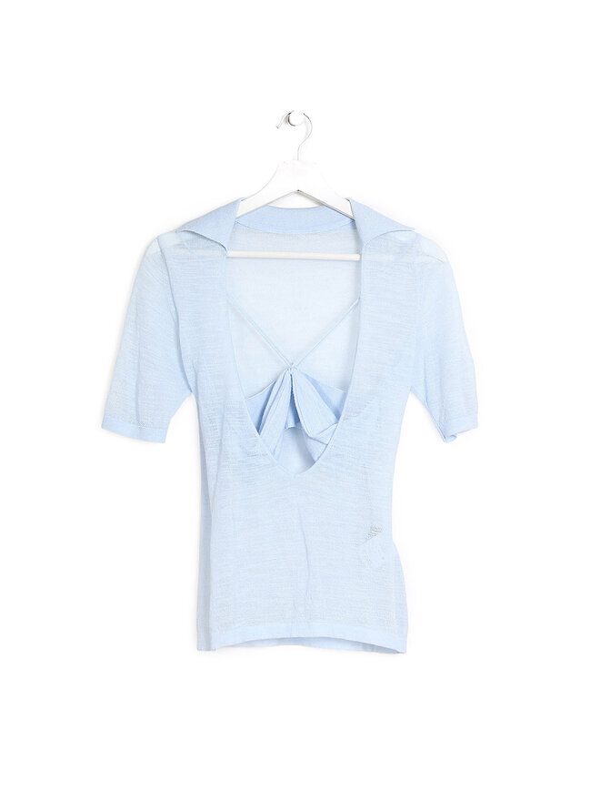 JACQUEMUS Haut extensible en V