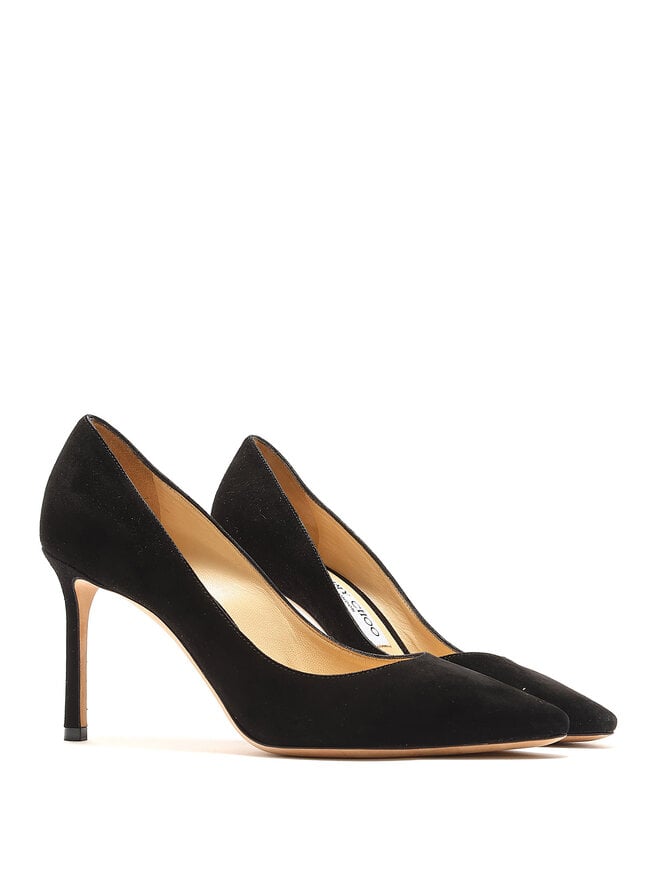 JIMMY CHOO Romy 85 Suede Pumps