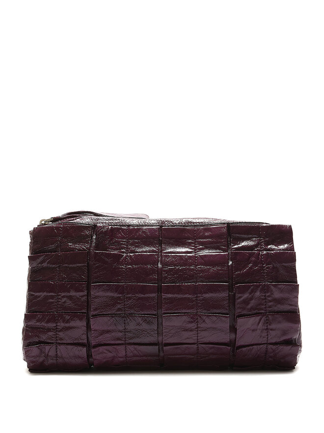 MIU MIU Pochette en cuir Nappa matelassé