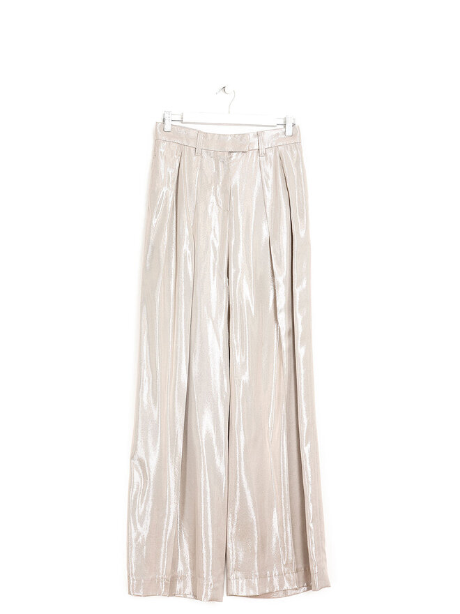 BRUNELLO CUCINELLI Glitter Straight-Leg Trousers