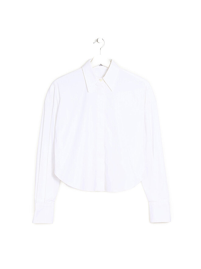 BRUNELLO CUCINELLI Chemise Blanche à Manches Longues