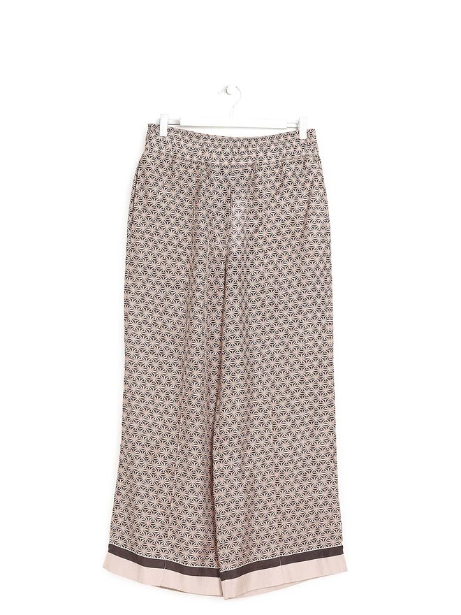 BRUNELLO CUCINELLI Floral Silk Trousers