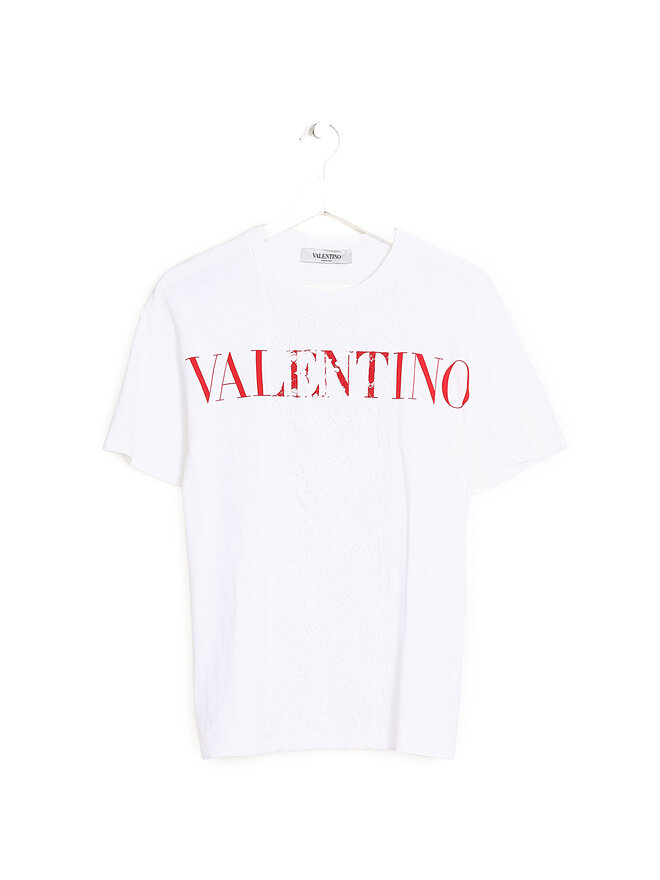 VALENTINO Valentino Graphic Print Long Sleeve T-Shirt