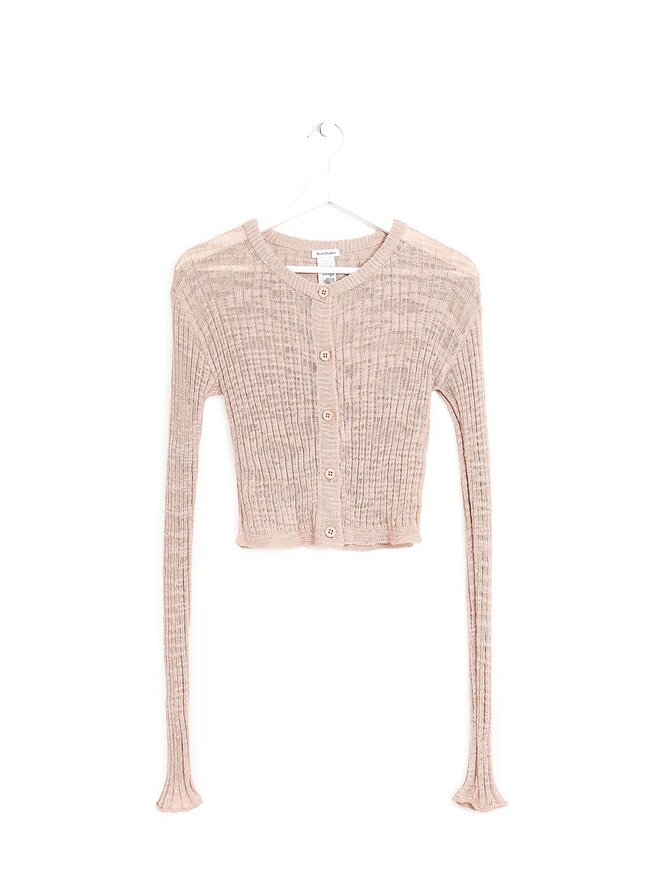 Acne Studios Beige Cardigan