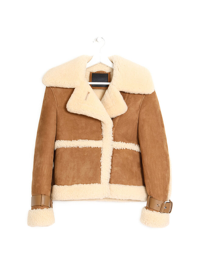 AllSaints Farley Shearling Jacket