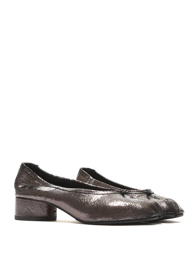 Maison Margiela Escarpins Tabi en cuir craquelé